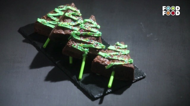 'Mummy Ka Magic | Brownie Christmas Tree Recipe | Amrita Raichand'