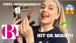 'FULL FACE OF FIRST IMPRESSIONS | B. COSMETICS | 100% VEGAN AND CRUELTY FREE'