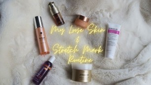 'My Loose Skin & Stretch Mark Care Routine'