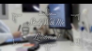 'Study With Me LIVE | Study Stream, 50-10 minutes sessions ~ Let\'s motivate each other !! 