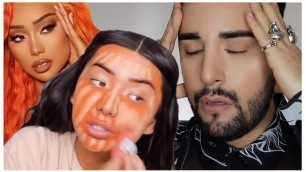 'NIKITA DRAGUN | Pro MUA reacts #MAKEUP'