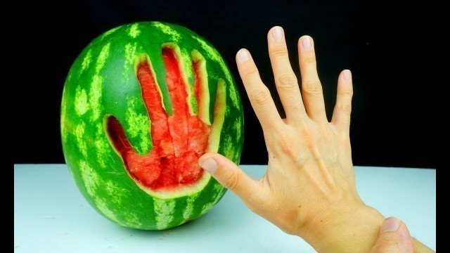 'WOW WATERMELON TRİCKS and FOOD HACKS'