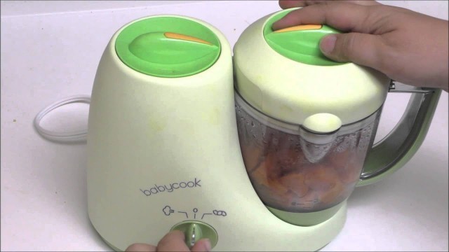 'Beaba Baby Cook Demo- Making Sweet Potatoes With Cinnamon'