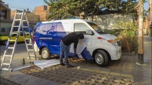 'ROTULADO DE MINIVAN BAIC, ROTULOS EN MINIBUS - FORRADO DE COMBI | MINKAZO | LIMA PERU'