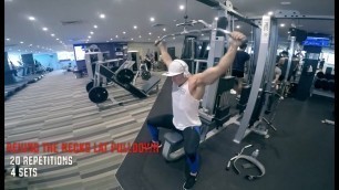 'Josef Rakich - Back & Abs Workout to COPY!'