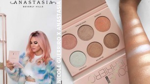 'NICOLE GUERRIERO X ANASTASIA GLOW KIT • Review + Swatches'