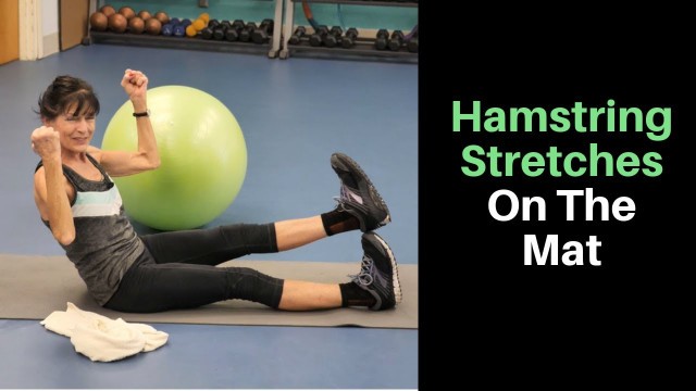 'Senior Hamstring Stretches - Mat Edition'