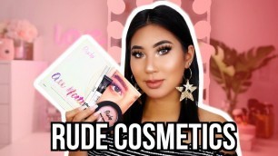 'PROBANDO MAQUILLAJE DE RUDE COSMETICS.. NO ME ODIEN!! | Carol Chang'