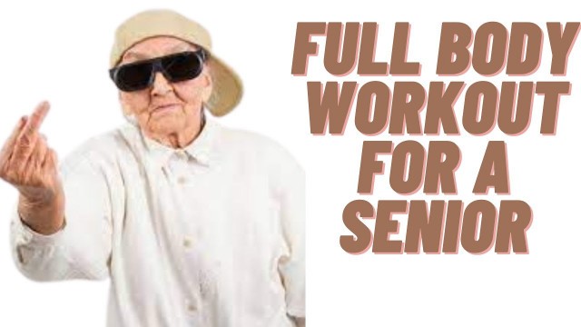 'Full body workout plan for a senior | 74-yr old Senior Fitness program Show Up Fitness'