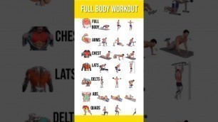 'Full Body Workout at Home for Men #shorts #youtubeshorts #weightloss #fatloss #fitness'