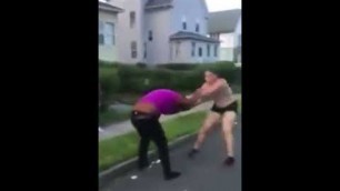 'LOL: two fat bitches fighting'