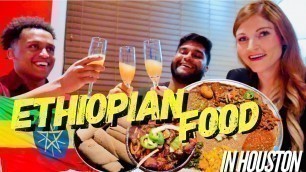 'Ethiopian Food In Houston! (Lucy Ethiopian Restaurant & Lounge)'