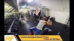 'Josef Rakich - Chest Workout at Doherty\'s Gym'