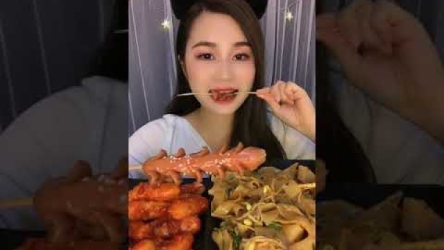 'ASMR Eating Ethiopian Food * How to Make Edible ASMR Food * ASMR Eating Seafood Food'