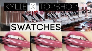 'Kylie X TopShop | VLOG & SWATCHES ON FAIR SKIN!'