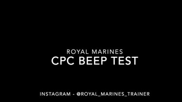 'Royal Marines bleep Test'