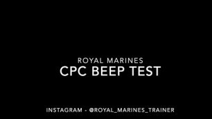 'Royal Marines bleep Test'