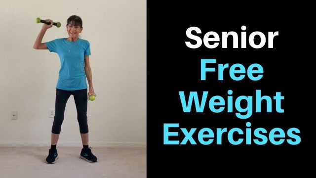 'Senior Free Weight Exercises To Halt Atrophy'