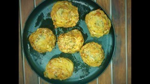 'Cheesy Potato Stacks Recipe || Scroll Recipe || 06/09 || cheesy potatoes'