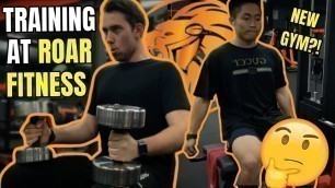 'NEW GYM!? | Training at ROAR FITNESS | Inside look into next level gym...| Jdon Fitness'