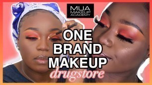 'ONE BRAND Makeup Tutorial ...MUA Cosmetics'