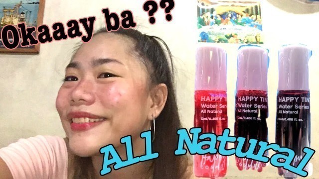 'Vlog008 | HAPPY B COSMETICS TINT (swatches and review) VERY AFFORDABLE !'