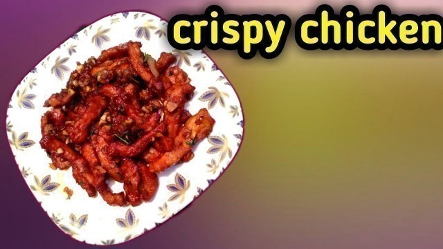 'Crispy chicken  chinese style/crispy chicken in tamil / Chicken Recipes | Non-Veg Starters'