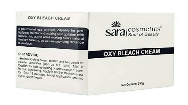 'Sara  Bleach  any sensitive Skin    (Hindi)'