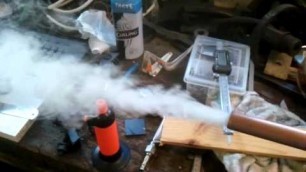 'DIY cold smoke generator for food smoking 1 of 2'