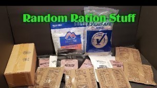 'Food Past Best By Date & Ration Items Smoke Show Live'