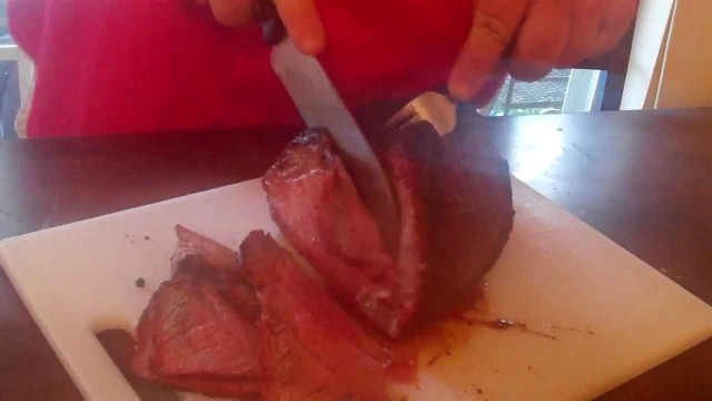 'How to Smoke a Sirloin Tip Roast'