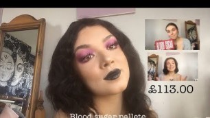 'Blood sugar review/makeup look/ Jeffree Star Cosmetics/ IM NOT A PROFESSIONAL!'