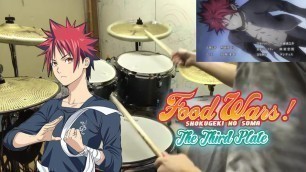 'Food Wars! The Third Plate OP 2 -【Symbol (シンボル)】by Luck Life - Drum Cover'