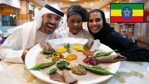 'Arabs Try Ethiopian Food!'
