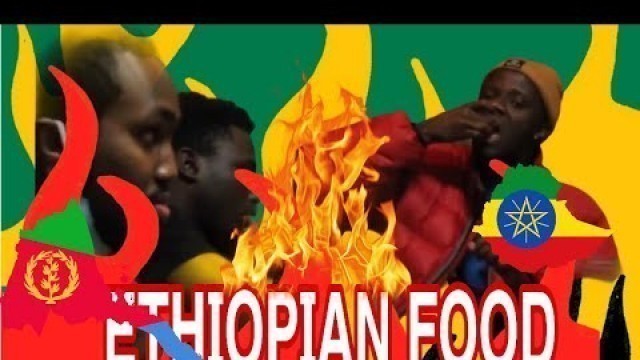 'HUNGRY AFRICANS EAT ETHIOPIAN FOOD AS A GROUP *Eat Fast*'