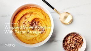 'Fast Pressure Cooker Recipe: Whipped Sweet Potatoes With Pecan Streusel'