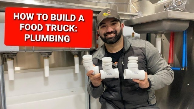 'How to Install the Plumbing in a Food Truck: 3 Compartment Sink'