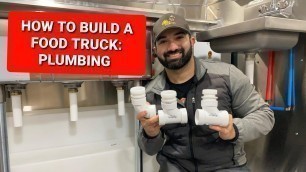 'How to Install the Plumbing in a Food Truck: 3 Compartment Sink'