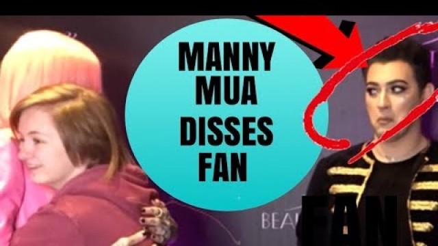 'MANNY MUA DISSES FAN'