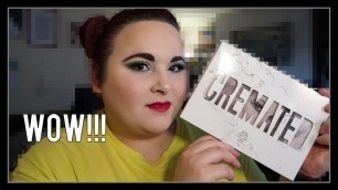 'JEFFREE STAR COSMETICS CREMATED PALETTE- UK FULL REVIEW & TUTORIAL | Lecosanne ♡'