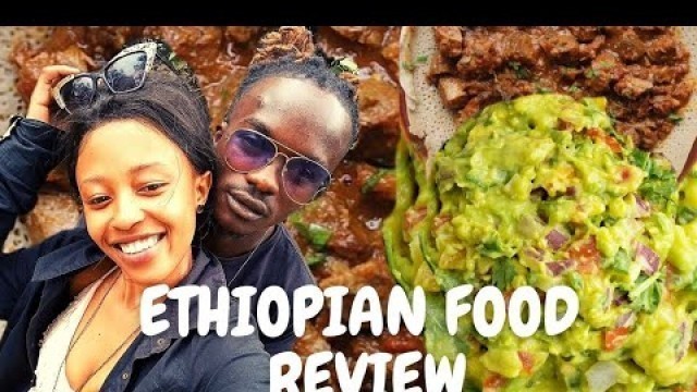 'ETHIOPIAN Food Tour & Review| Injera + Goat Meat in Nairobi 