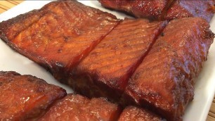 'Asian Smoked Salmon Recipe-How To Smoke Food Gas/Charcoal Grill-Marinade/Brine'