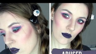 'Jeffree Star Abused Velour Liquid Lipstick Makeup Tutorial'