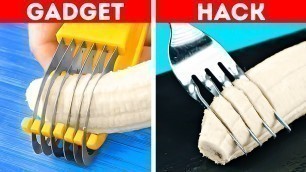 'GADGETS VS. HACKS || Clever Kitchen Tricks And Cooking Gadgets To Save Your Time'