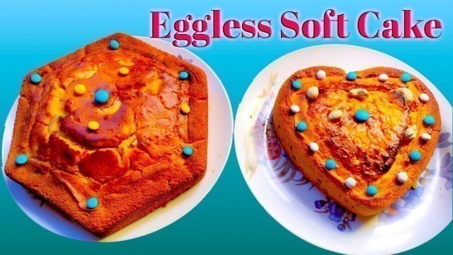 'How To Make Eggless Soft Cake Candy 