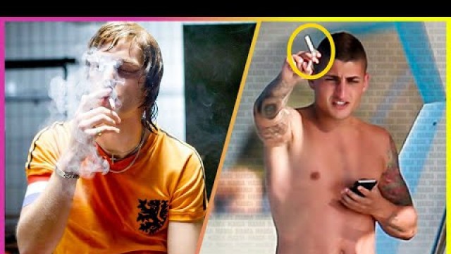 '10 Footballers Who smoke In real Life'