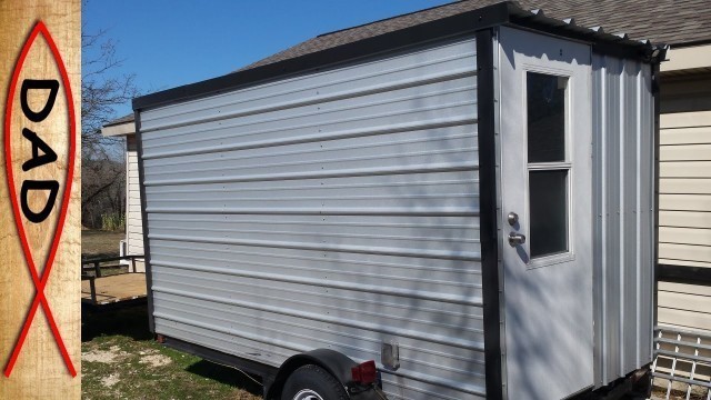 'DIY homemade camper trailer'