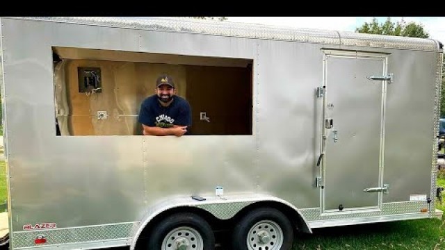 'Building a Food Truck: Installing the Concession Window'