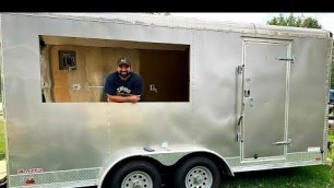 'Building a Food Truck: Installing the Concession Window'