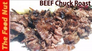 'BEEF CHUCK ROAST Recipe In Dutch Oven (Pot Roast)'